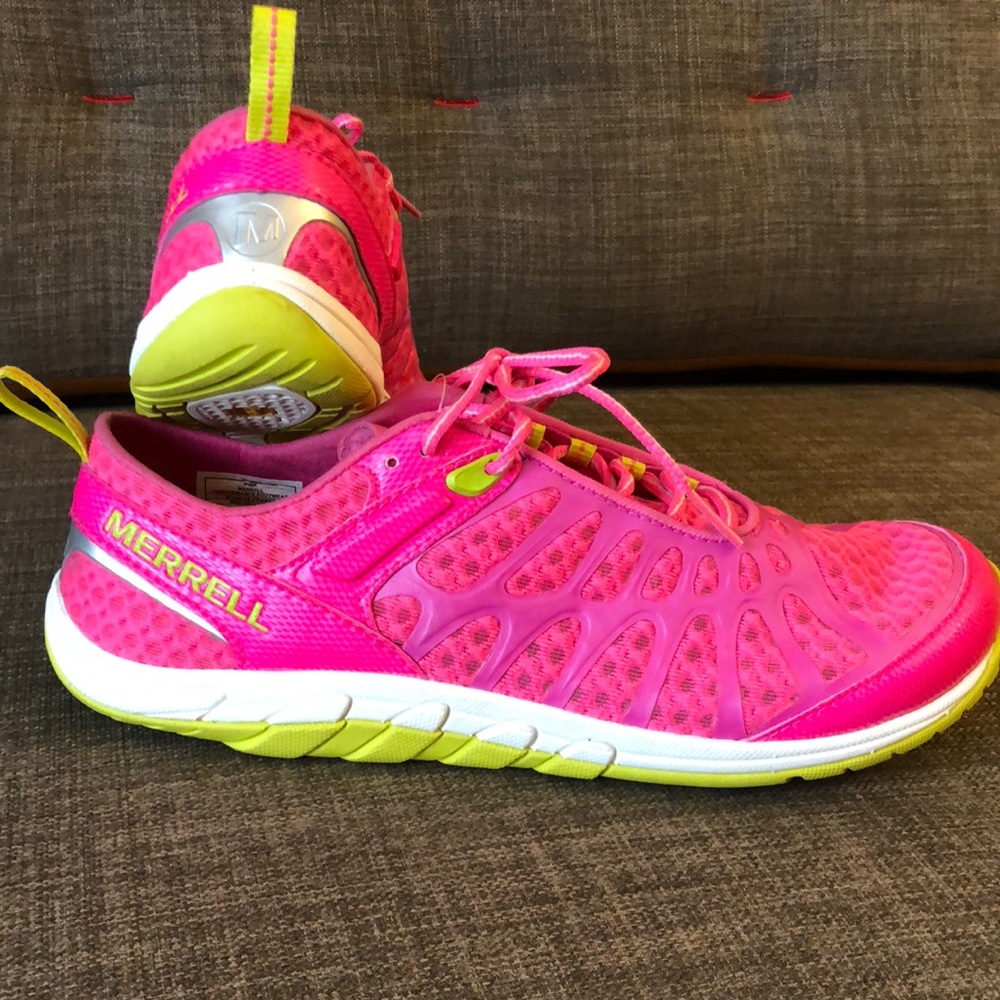 Merrell Hot Pink Gym Performance Shoes 9 Fitness